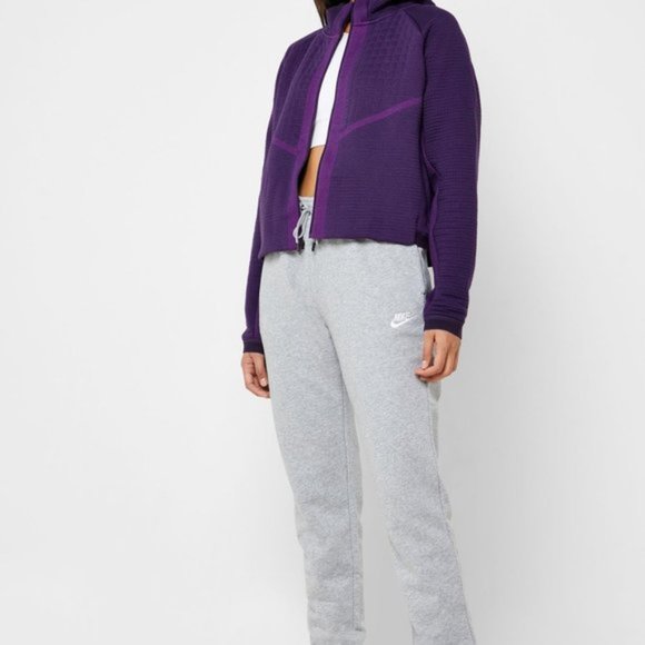 NWT $140 NIKE SPORTSWEAR Women S Tech Fleece Hoodie Full Zip Warn Jacket Purple - Picture 7 of 15